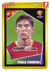 Sticker Paulo Ferreira - Portugal De Ouro 2011 n. 194 - Panini