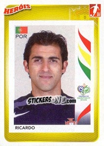 Figurina Ricardo - Portugal De Ouro 2011 n. 195 - Panini