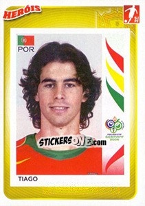 Sticker Tiago Mendes - Portugal De Ouro 2011 n. 197 - Panini
