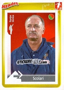 Figurina Scolari - Portugal De Ouro 2011 - Panini