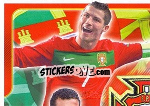 Sticker Portugal - Portugal De Ouro 2011 n. 200 - Panini
