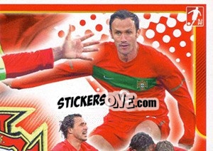 Sticker Portugal - Portugal De Ouro 2011 n. 201 - Panini