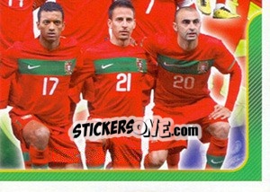 Sticker Portugal - Portugal De Ouro 2011 n. 205 - Panini