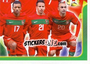 Figurina Portugal - Portugal De Ouro 2011 - Panini