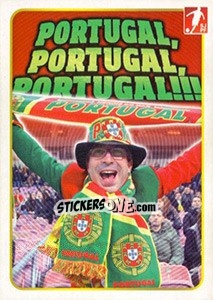 Sticker Portugal (Sticker 3) - Portugal De Ouro 2011 n. 208 - Panini