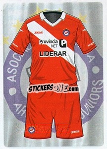 Sticker Camiseta - Fùtbol Argentino 2015 n. 18 - Panini