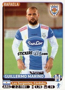 Sticker Guillermo Marino - Fùtbol Argentino 2015 n. 57 - Panini
