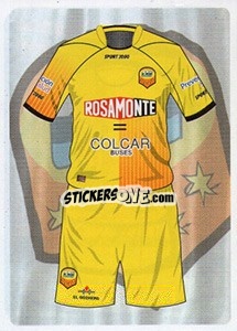 Figurina Camiseta - Fùtbol Argentino 2015 n. 124 - Panini