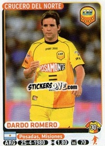 Sticker Dardo Romero - Fùtbol Argentino 2015 n. 133 - Panini