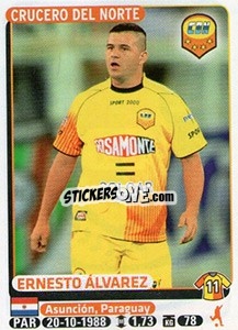 Sticker Ernesto Alvarez - Fùtbol Argentino 2015 n. 135 - Panini