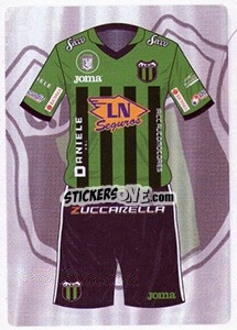 Sticker Camiseta - Fùtbol Argentino 2015 n. 260 - Panini