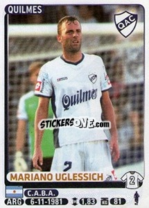 Sticker Mariano Uglessich - Fùtbol Argentino 2015 n. 295 - Panini