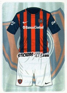 Sticker Camiseta - Fùtbol Argentino 2015 n. 352 - Panini
