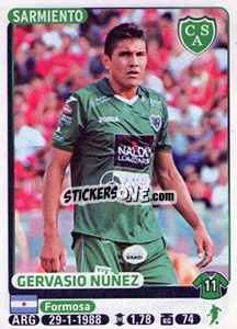 Sticker Gervasio Nuñez