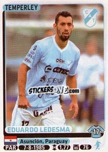 Cromo Eduardo Ledesma - Fùtbol Argentino 2015 - Panini