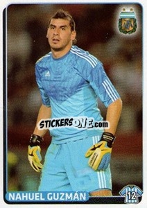 Sticker Nahuel Guzman - Fùtbol Argentino 2015 n. 463 - Panini