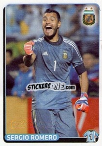 Sticker Sergio Romero - Fùtbol Argentino 2015 n. 464 - Panini