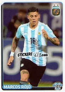 Sticker Marcos Rojo - Fùtbol Argentino 2015 n. 469 - Panini