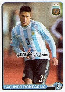 Cromo Facundo Roncaglia - Fùtbol Argentino 2015 - Panini