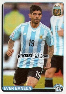 Sticker Ever Banega - Fùtbol Argentino 2015 n. 472 - Panini