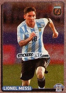 Sticker Lionel Messi - Fùtbol Argentino 2015 n. 483 - Panini