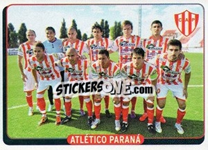 Sticker Formacion - Fùtbol Argentino 2015 - Panini