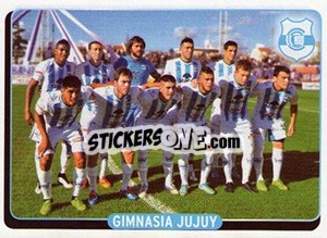 Sticker Formacion - Fùtbol Argentino 2015 - Panini