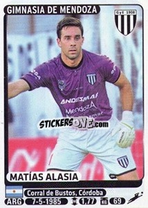 Cromo Matias Alasia