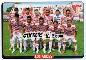 Figurina Formacion - Fùtbol Argentino 2015 n. 608 - Panini