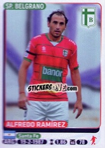 Figurina Alejandro Ramirez - Fùtbol Argentino 2015 - Panini