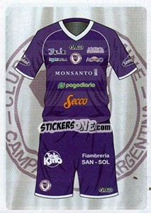 Cromo Camiseta - Fùtbol Argentino 2015 n. 654 - Panini