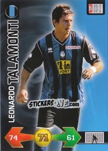 Sticker Leonardo Talamonti - Calciatori 2009-2010. Adrenalyn XL n. 2 - Panini