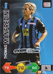 Sticker Thomas Manfredini - Calciatori 2009-2010. Adrenalyn XL n. 3 - Panini
