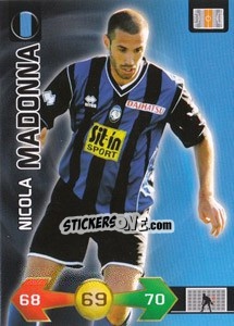 Sticker Nicola Madonna - Calciatori 2009-2010. Adrenalyn XL n. 11 - Panini