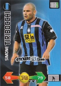 Sticker Simone Tiribocchi - Calciatori 2009-2010. Adrenalyn XL n. 14 - Panini
