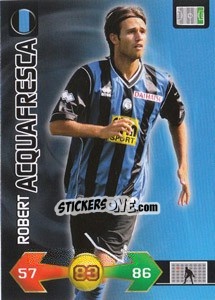 Figurina Robert Acquafresca - Calciatori 2009-2010. Adrenalyn XL - Panini