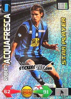 Figurina Robert Acquafresca - Calciatori 2009-2010. Adrenalyn XL - Panini