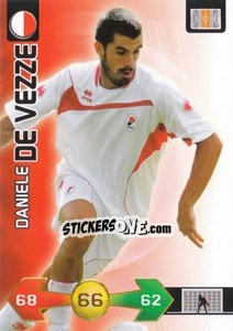 Sticker Daniele De Vezze - Calciatori 2009-2010. Adrenalyn XL - Panini