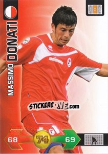 Sticker Massimo Donati - Calciatori 2009-2010. Adrenalyn XL n. 27 - Panini