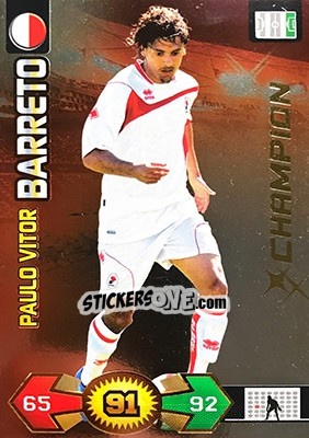 Sticker Paulo Vitor Barreto - Calciatori 2009-2010. Adrenalyn XL - Panini