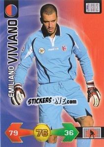 Sticker Emiliano Viviano - Calciatori 2009-2010. Adrenalyn XL n. 39 - Panini