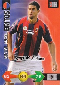 Sticker Miguel Angel Britos - Calciatori 2009-2010. Adrenalyn XL - Panini