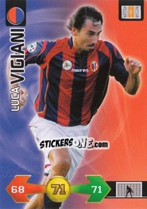 Sticker Luca Vigiani - Calciatori 2009-2010. Adrenalyn XL n. 45 - Panini