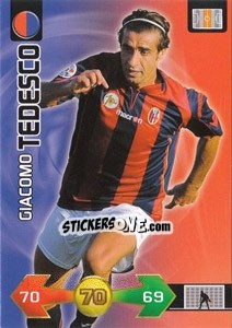 Sticker Giacomo Tedesco - Calciatori 2009-2010. Adrenalyn XL n. 47 - Panini