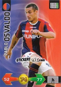 Figurina Pablo Osvaldo - Calciatori 2009-2010. Adrenalyn XL - Panini