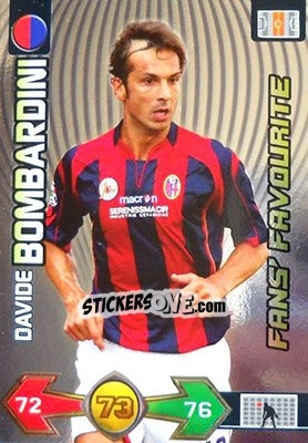 Sticker Davide Bombardini - Calciatori 2009-2010. Adrenalyn XL n. 56 - Panini