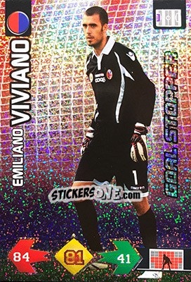 Sticker Emiliano Viviano - Calciatori 2009-2010. Adrenalyn XL n. 57 - Panini