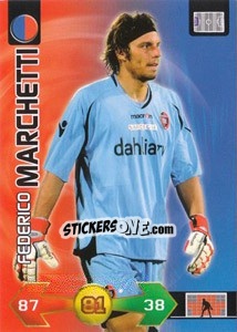 Sticker Federico Marchetti - Calciatori 2009-2010. Adrenalyn XL n. 58 - Panini