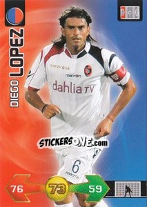 Sticker Diego Lopez - Calciatori 2009-2010. Adrenalyn XL n. 59 - Panini