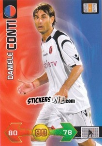 Sticker Daniele Conti - Calciatori 2009-2010. Adrenalyn XL n. 64 - Panini